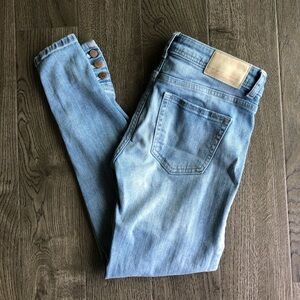 Zara ripped jeans